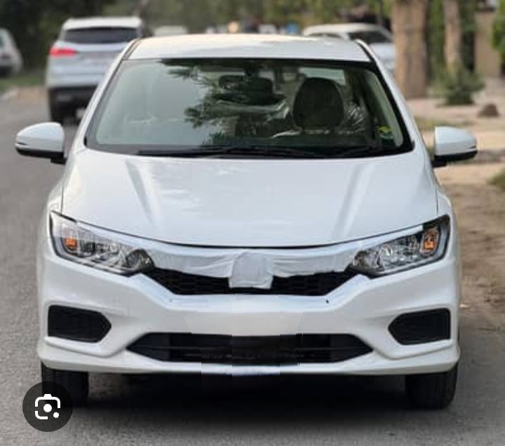 Honda City 1.2 CVT 2026 in white, Lahore